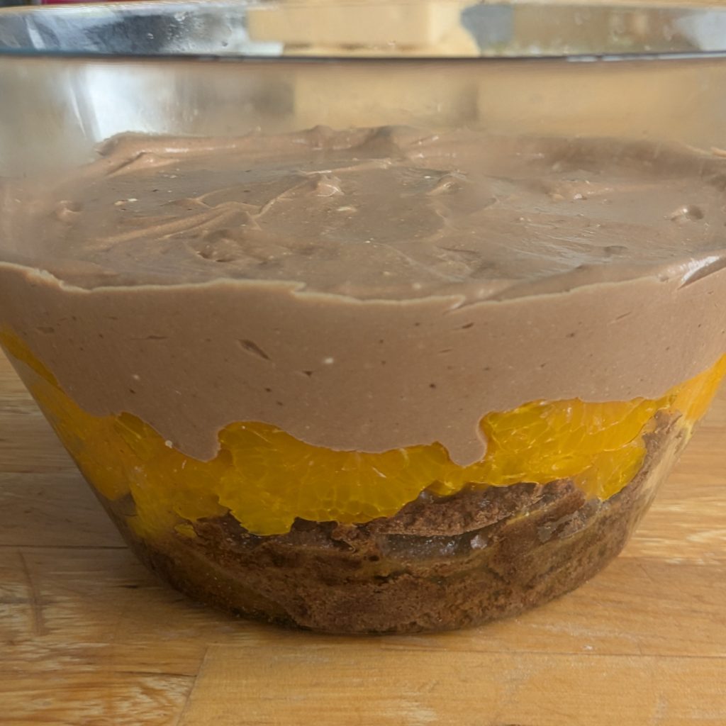quick and easy chocolate orange trifle recipe
