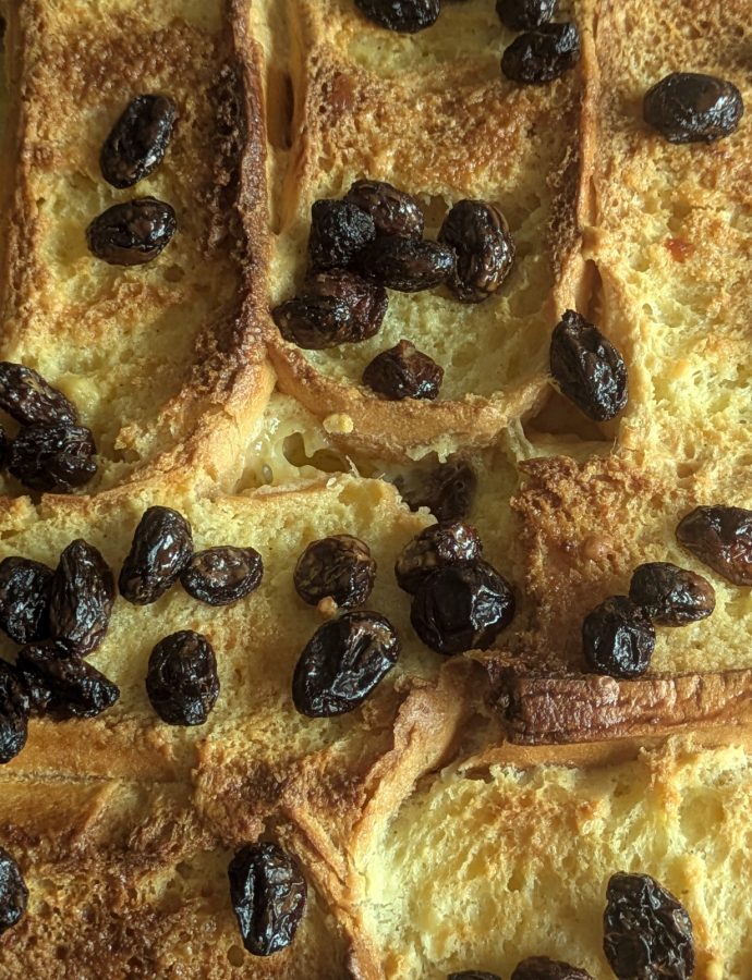 Easiest ever Bread and Butter Pudding