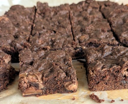 Chocolate Cookie Slice (with chocolate caramel bars)